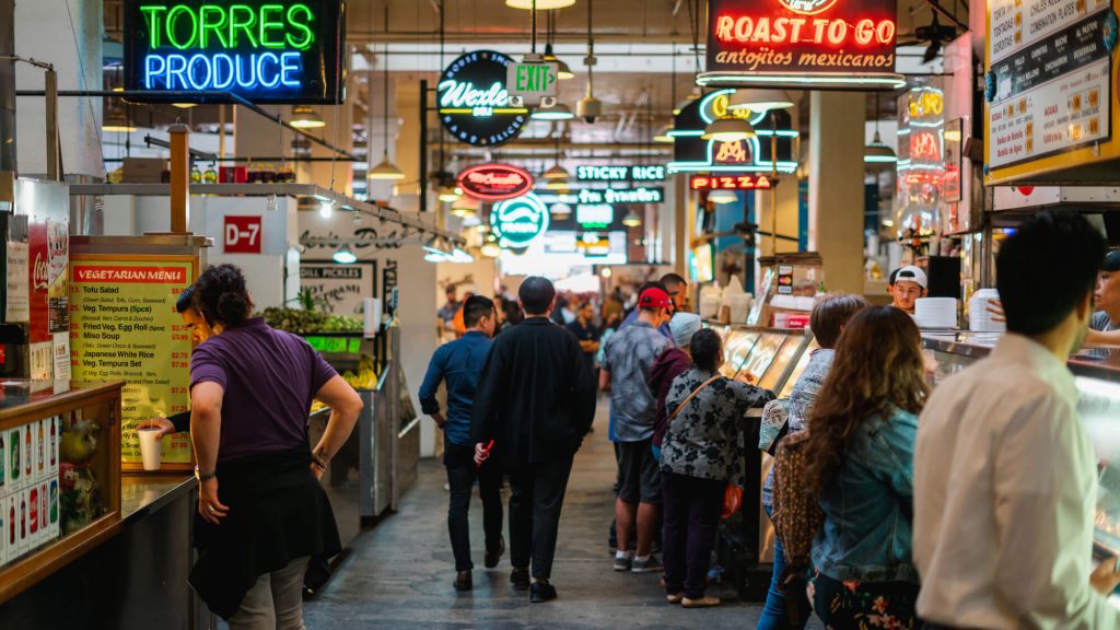 Thea at Metropolis downtown los angeles public market